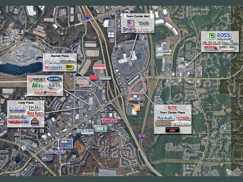 Barrett Pky Kennesaw Ga Retail Space For Lease Loopnet