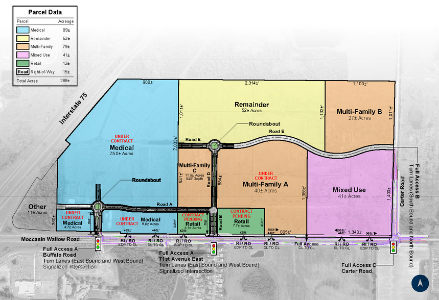 Parrish Florida Map