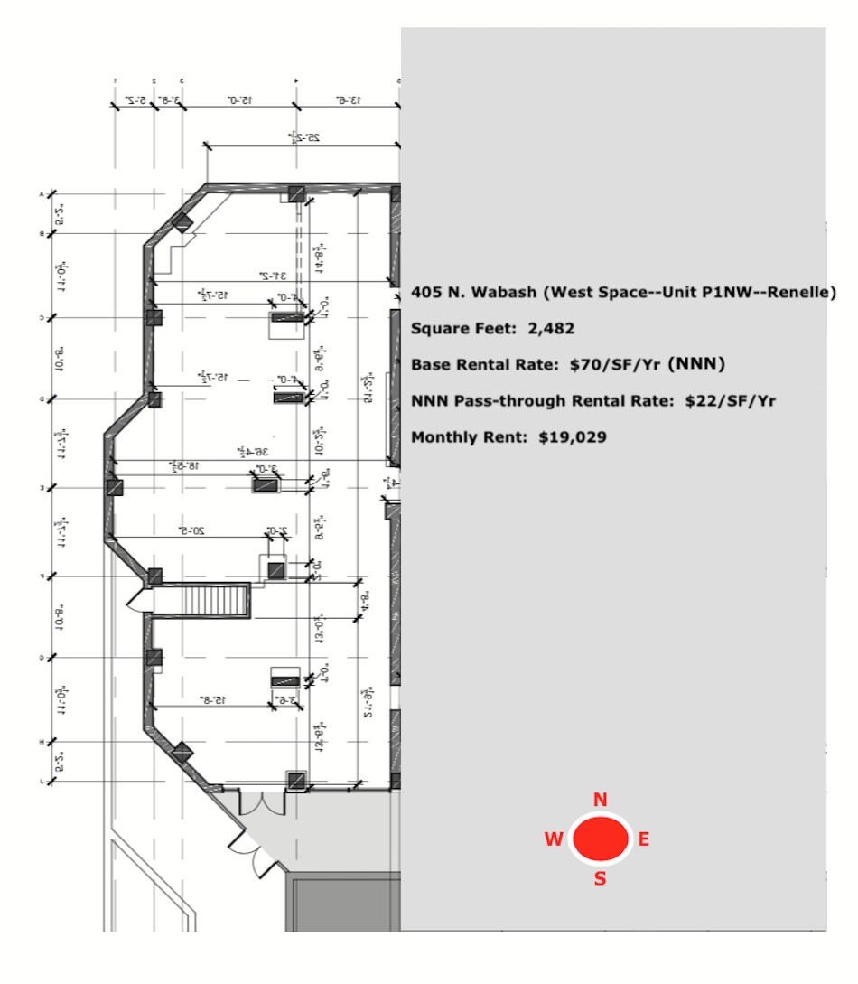 Cbre Inc 405 N Wabash Ave Loft Creative Space Chicago Il