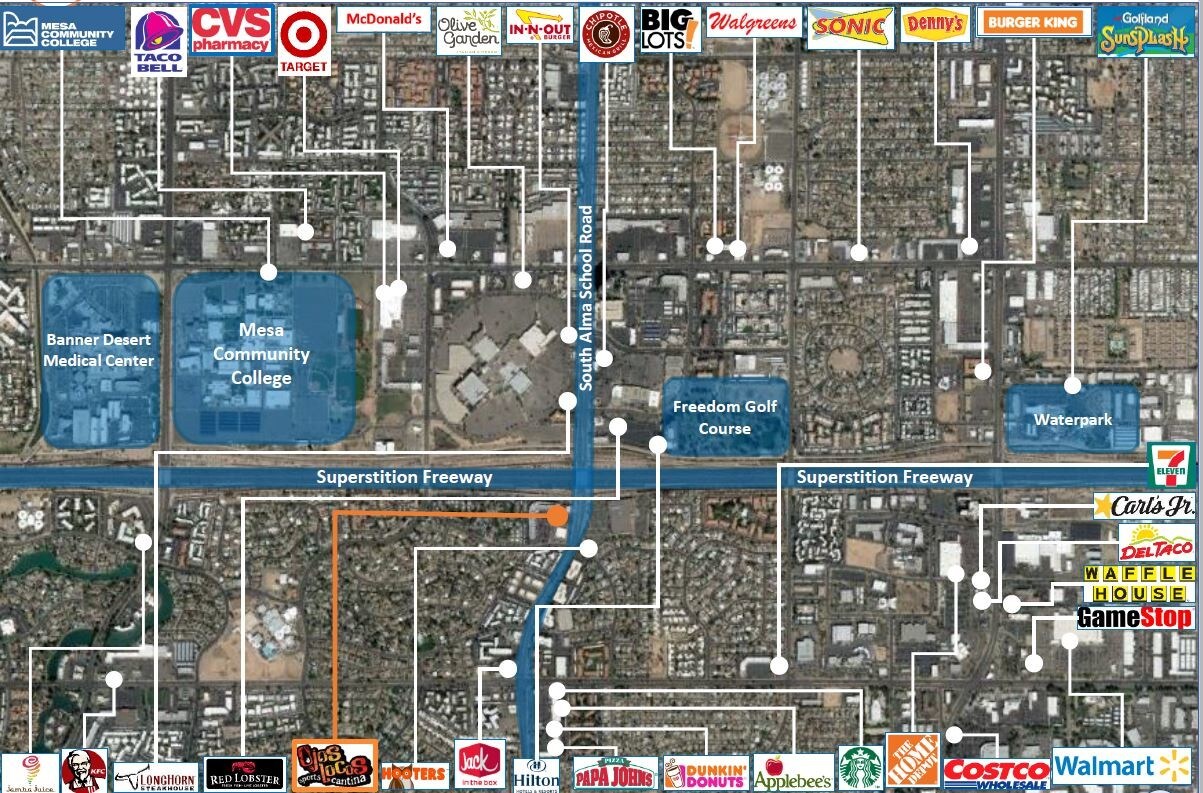 Cbre Inc 1656 S Alma School Rd Restaurant Mesa Az