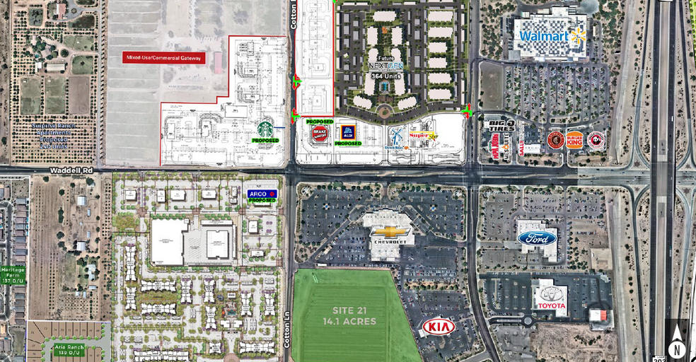 Swc W Cotton Ln Waddell Rd Surprise Az For Lease Loopnet