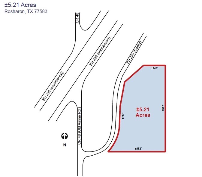 23003 Frontage Rd, Rosharon, TX 77583 Land for Sale
