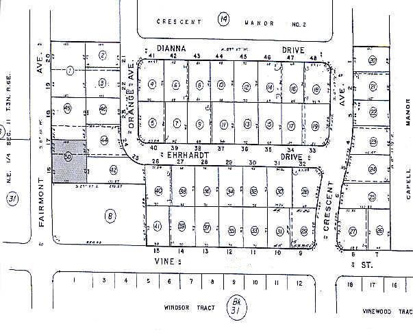 832 S Fairmont Ave, Lodi, CA for lease - Plat Map - Image 2 of 8