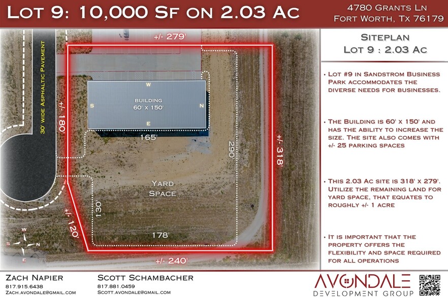 4780 Grants Ln, Fort Worth, TX for sale - Site Plan - Image 2 of 14