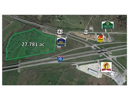 28ac Corner RETAIL SITE  183 & IH 10 - Truck Stop