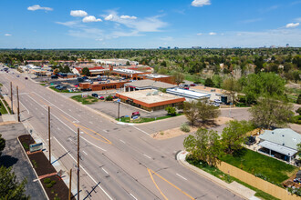 7680 S University Blvd, Littleton, CO - aerial  map view