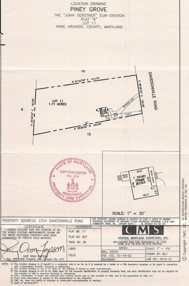 2354 Davidsonville Rd, Gambrills, MD for sale - Primary Photo - Image 1 of 1