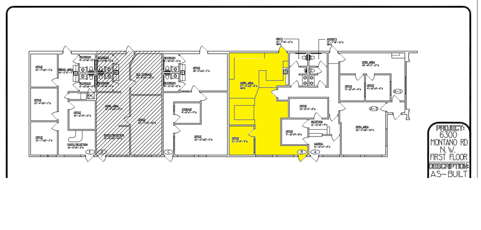 6300 Montano Rd NW, Albuquerque, NM for lease - Floor Plan - Image 3 of 7