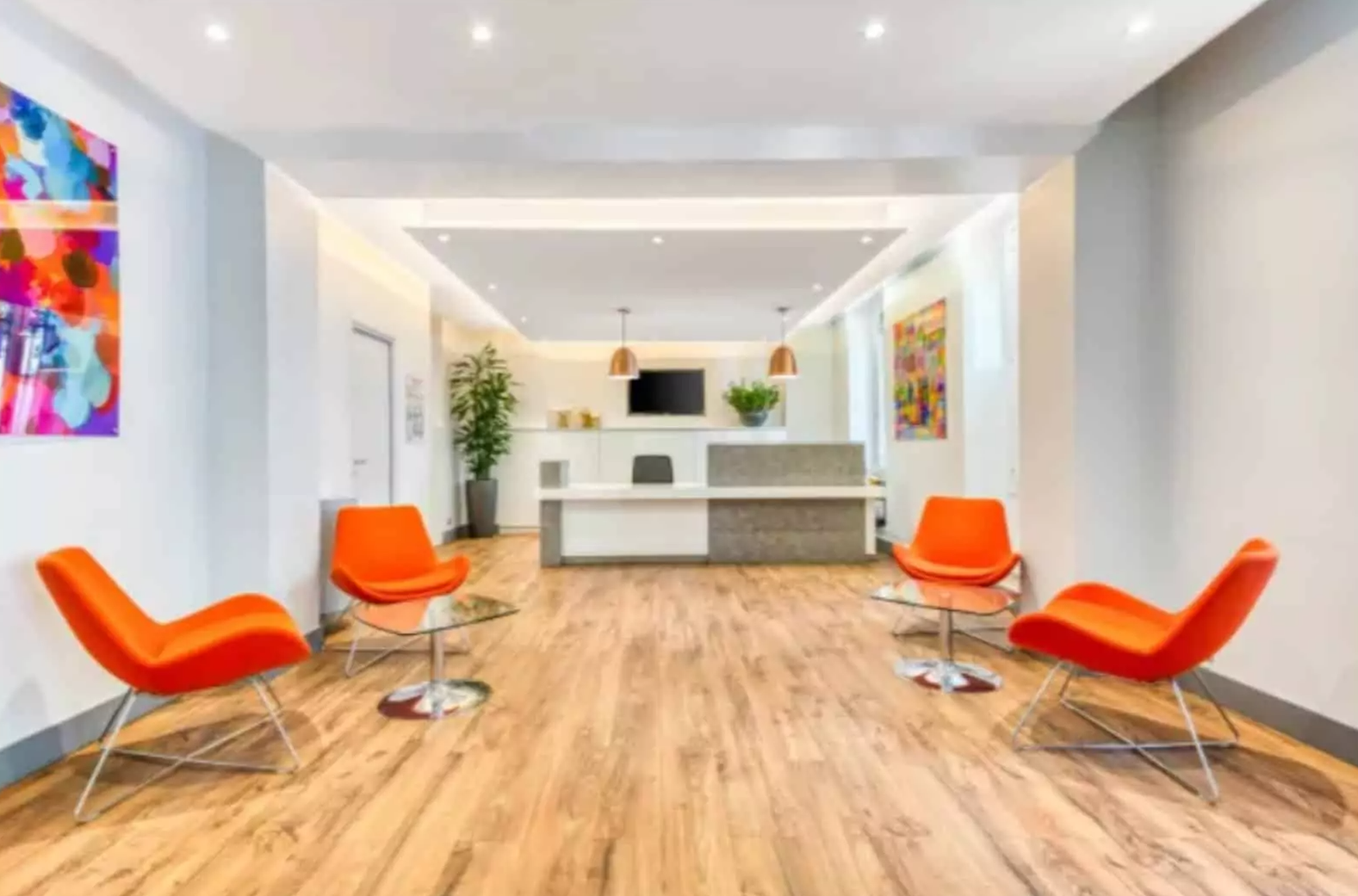 Coworking Space in Paris for lease Lobby- Image 1 of 2
