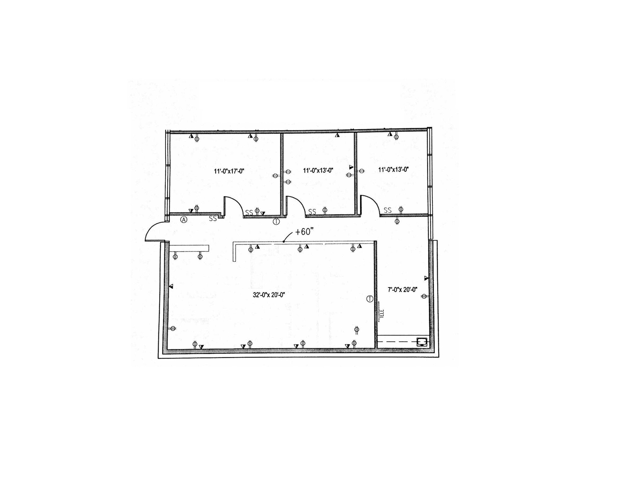 1455-1515 E Tropicana Ave, Las Vegas, NV for lease Floor Plan- Image 1 of 7