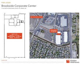 1135 S Rock Blvd, Reno, NV - aerial  map view - Image1