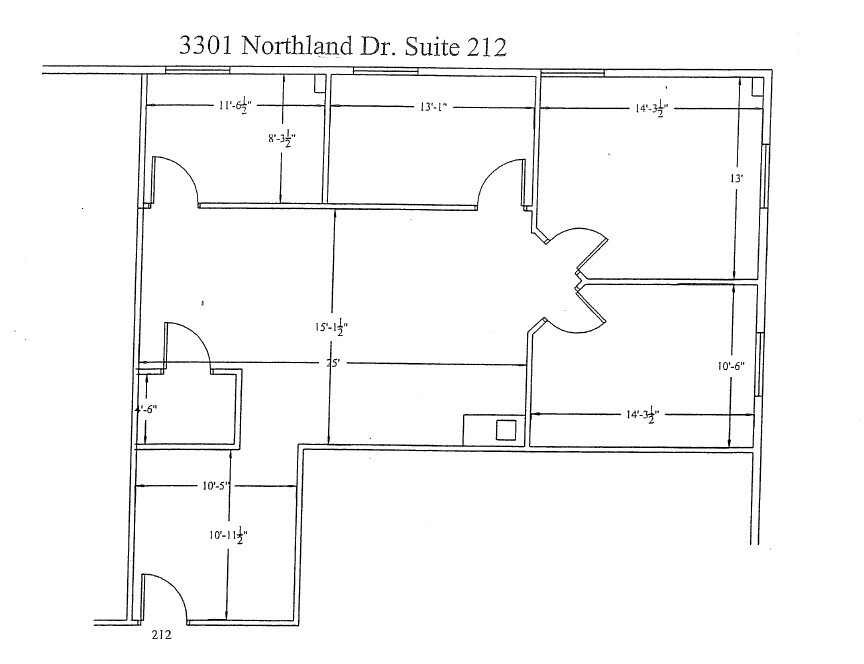 3301-3305 Northland Dr, Austin, TX for lease Floor Plan- Image 1 of 1