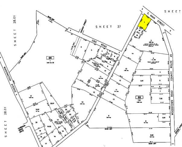 50 S Main St, Mullica Hill, NJ for lease - Plat Map - Image 2 of 2