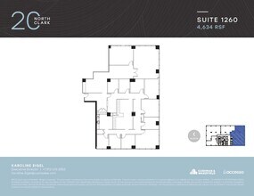20 N Clark St, Chicago, IL for lease Floor Plan- Image 1 of 1