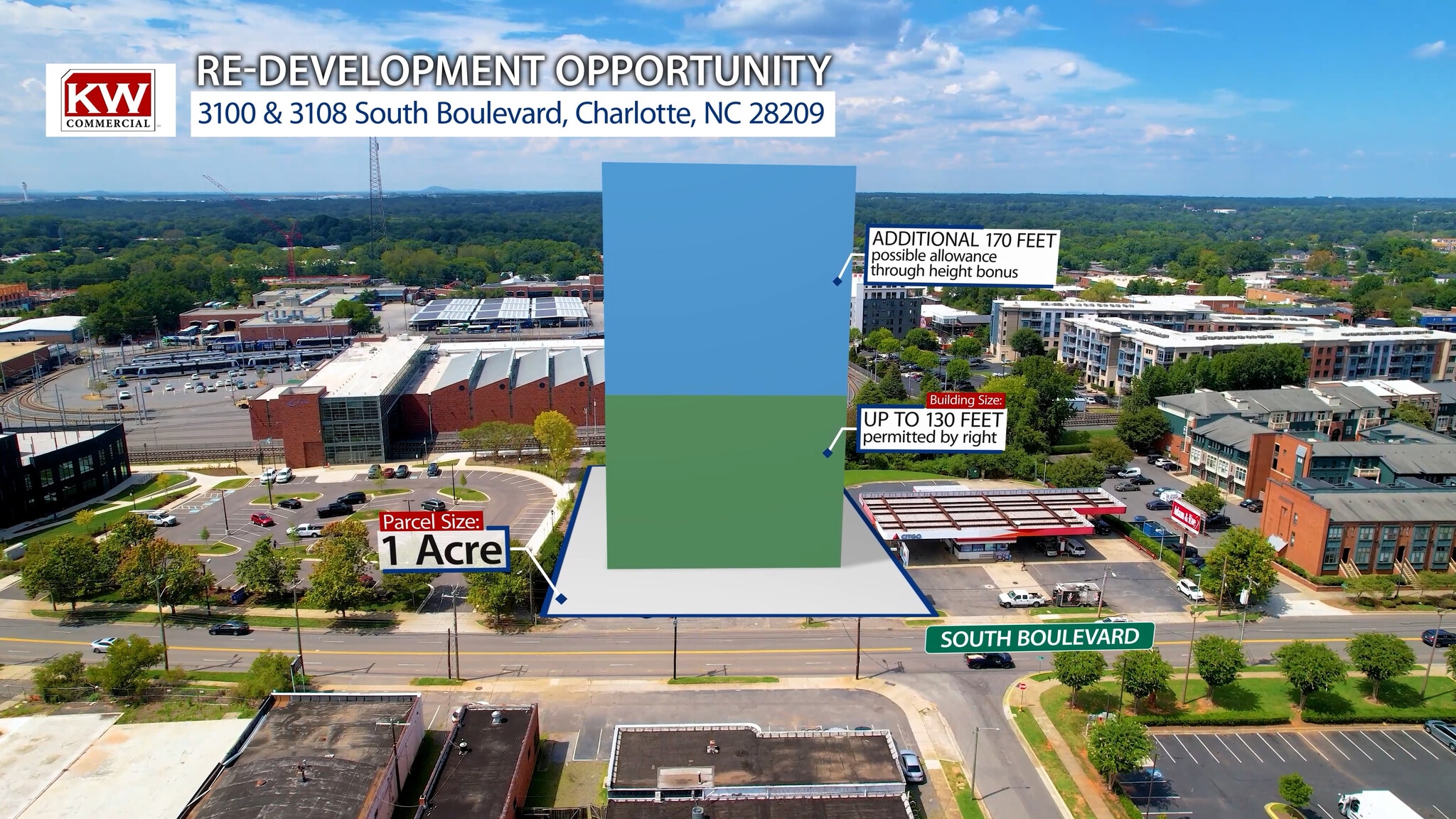 31003108 South Blvd, Charlotte, NC 28209 Land for Sale