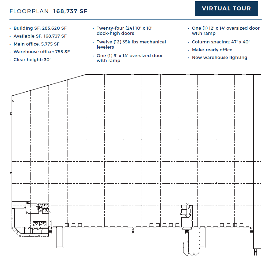 801-841 Railhead Rd, Fort Worth, TX for lease Floor Plan- Image 1 of 2