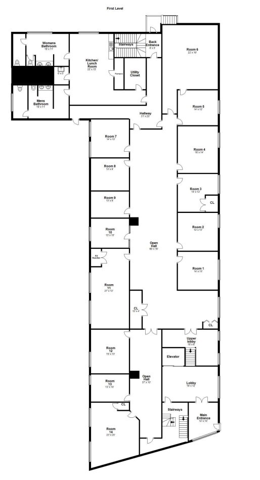 765 Asylum Ave, Hartford, CT for lease Floor Plan- Image 1 of 2