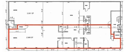 10544 114th St NW, Edmonton, AB for lease Floor Plan- Image 1 of 2