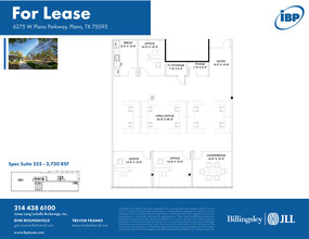 6275 W Plano Pky, Plano, TX for lease Floor Plan- Image 1 of 1