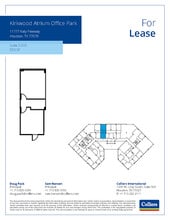 11777 Katy Fwy, Houston, TX for lease Floor Plan- Image 1 of 1