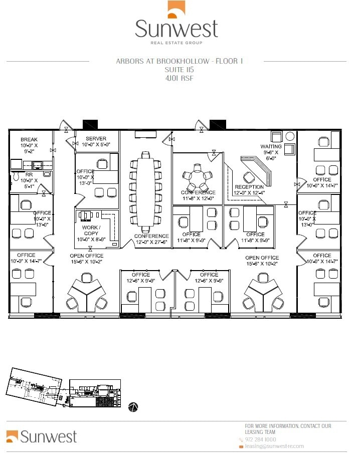 2201 E Lamar Blvd, Arlington, TX for lease Floor Plan- Image 1 of 1