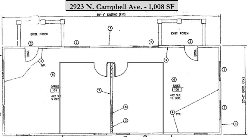 2923 N Campbell Ave, Tucson, AZ for lease Building Photo- Image 1 of 1