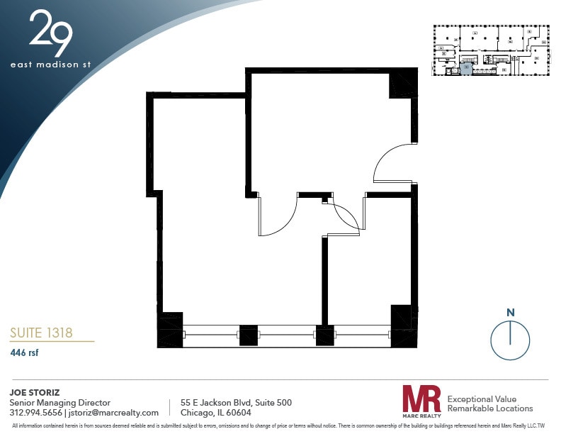 29 E Madison St, Chicago, IL for lease Floor Plan- Image 1 of 6