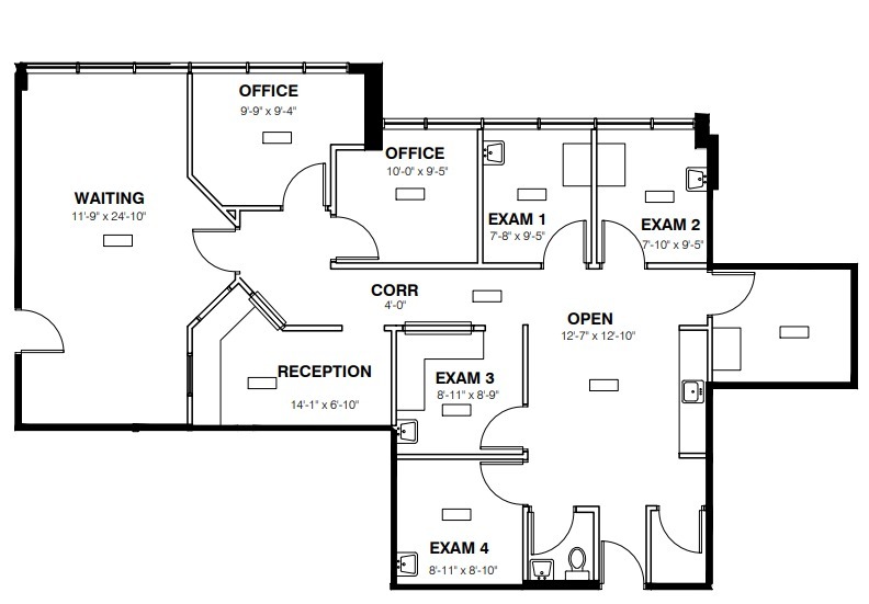 6 E Phillip Rd, Vernon Hills, IL for lease Floor Plan- Image 1 of 1