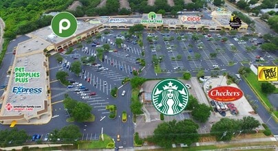 1520-1540 N McMullen Booth Rd, Clearwater, FL - AERIAL  map view