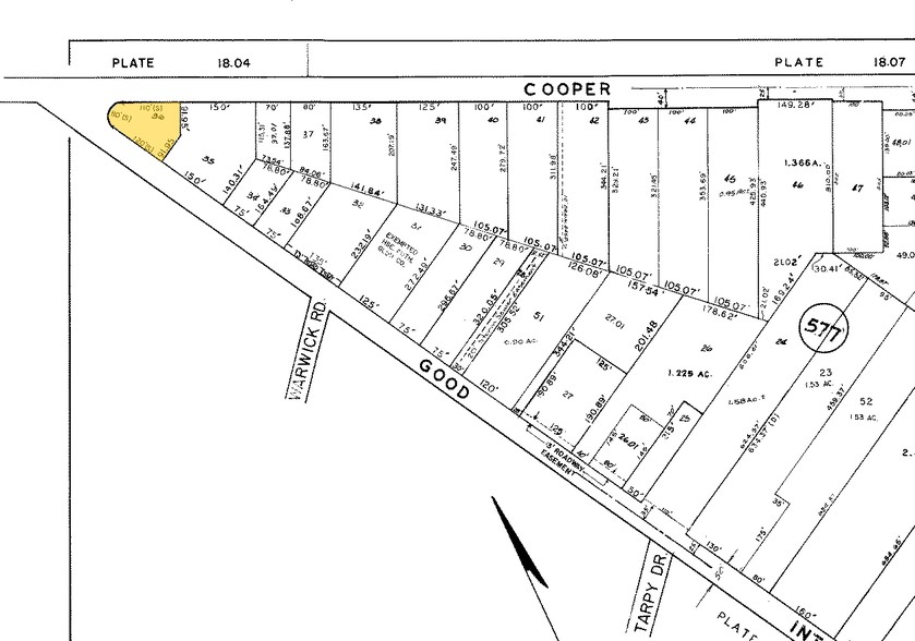 1305 Cooper St, Woodbury, NJ for sale - Plat Map - Image 2 of 14