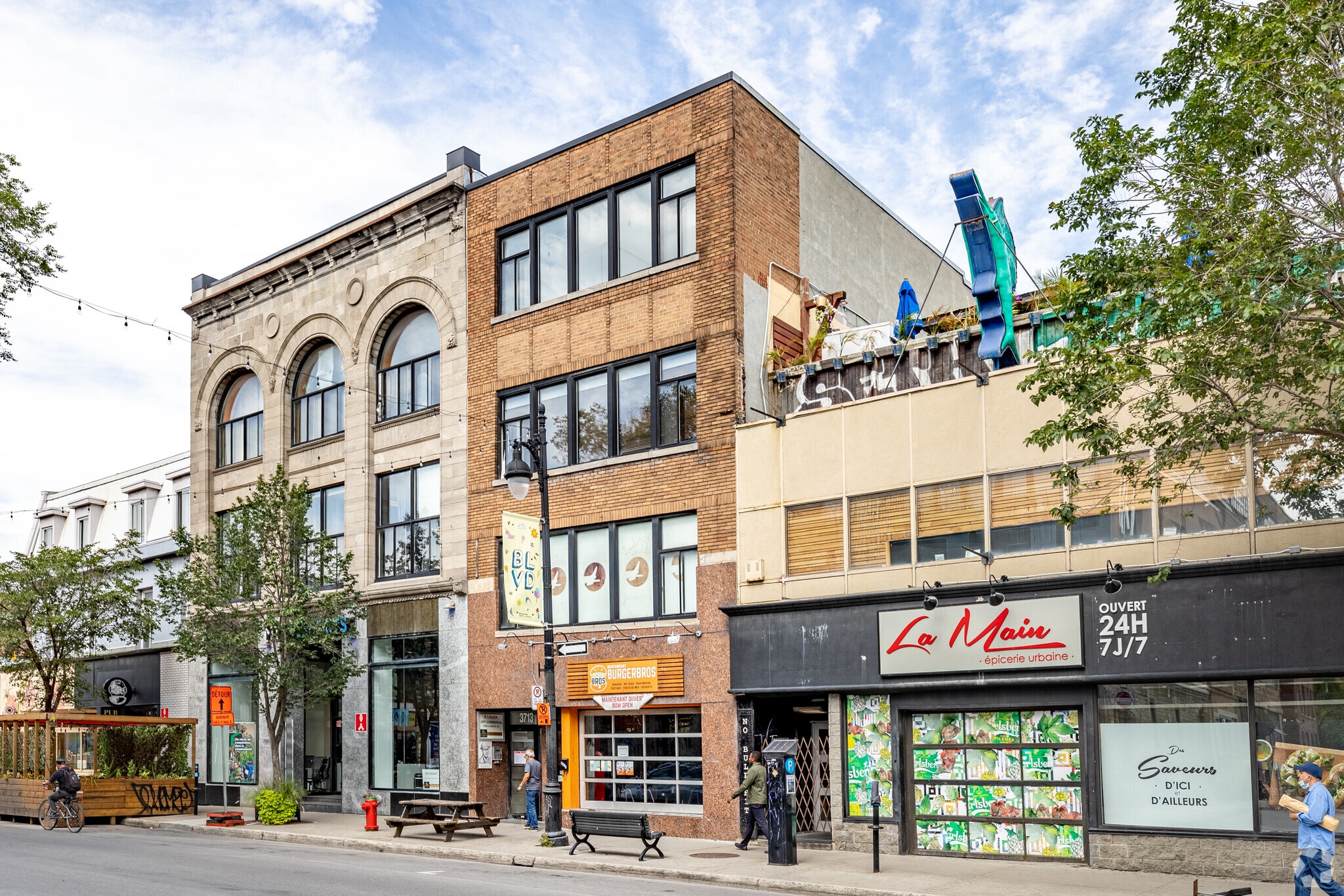 3711-3713 Boul Saint-Laurent, Montréal, QC for lease Building Photo- Image 1 of 2
