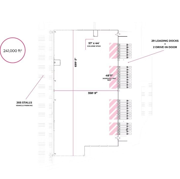 500 Rue Hector-Lanthier, Boisbriand, QC for lease Floor Plan- Image 1 of 3