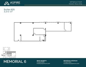 738 Highway 6 S, Houston, TX for lease Floor Plan- Image 1 of 1
