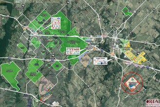 Kaufman Road Rd, Terrell, TX - AERIAL  map view - Image1