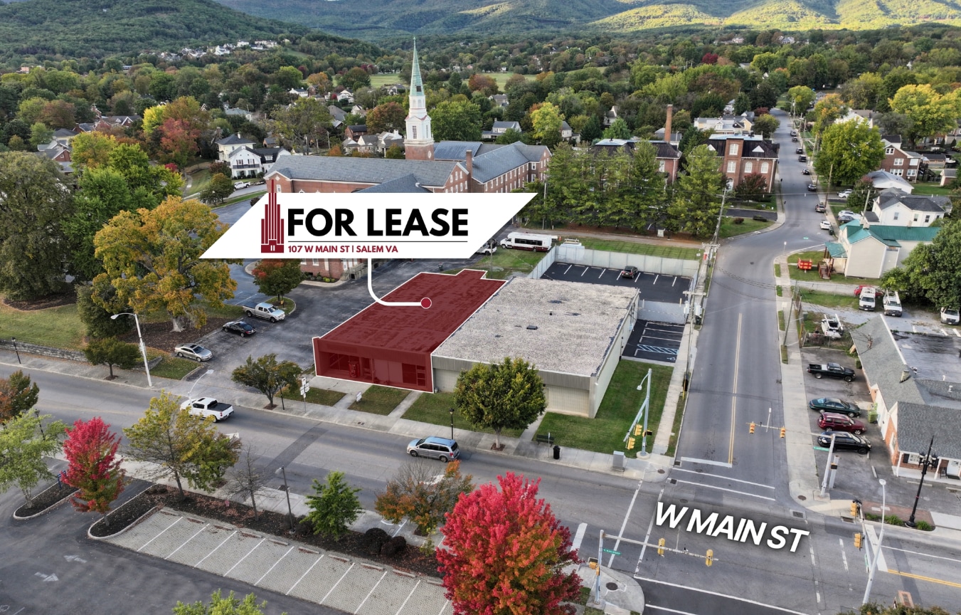 107 W Main St, Salem, VA for lease Building Photo- Image 1 of 9