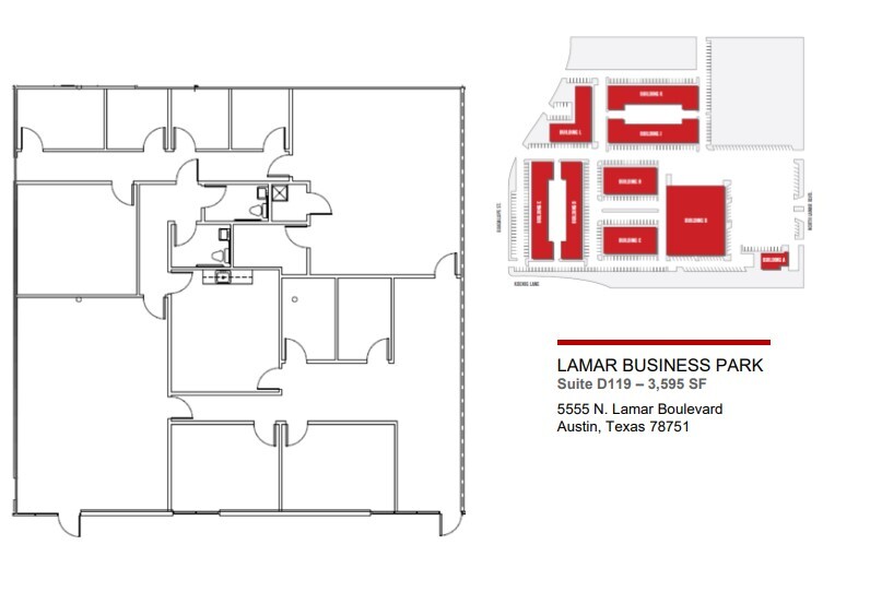 5555 N Lamar Blvd, Austin, TX for lease Floor Plan- Image 1 of 1