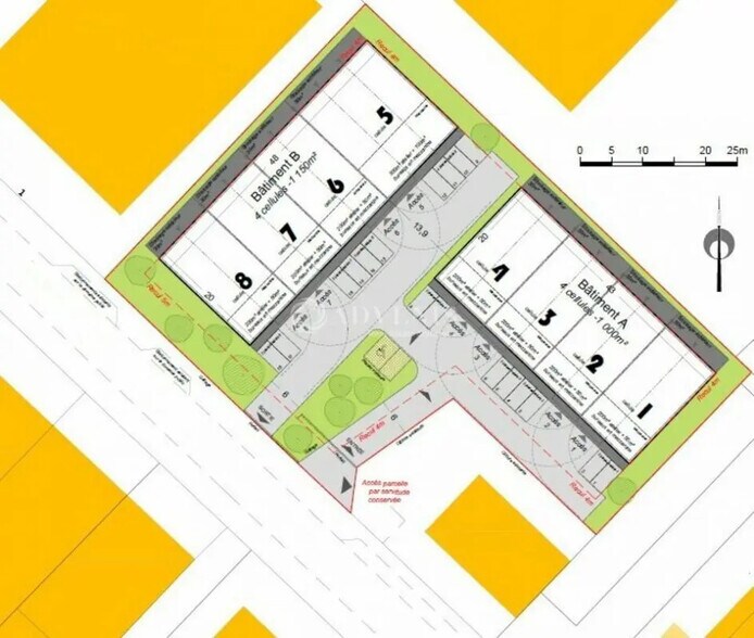 Flex in Carquefou for sale - Site Plan - Image 2 of 3