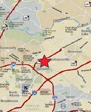 4565-4575 Winters Chapel Rd, Atlanta, GA - AERIAL  map view - Image1