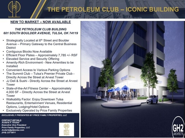 More details for 601 S Boulder Ave, Tulsa, OK - Office, Retail for Lease