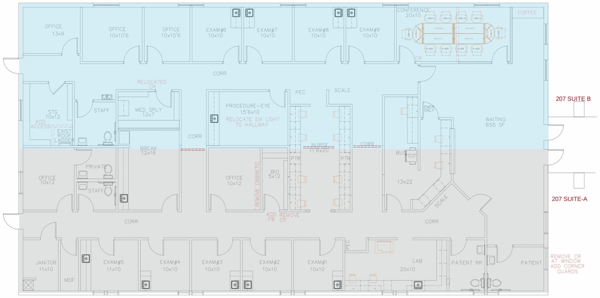 207 S FM 548, Forney, TX for lease Floor Plan- Image 1 of 6