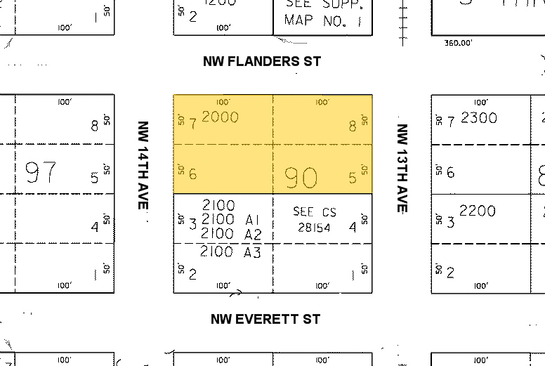 323-325 NW 13th Ave, Portland, OR for lease - Plat Map - Image 2 of 27