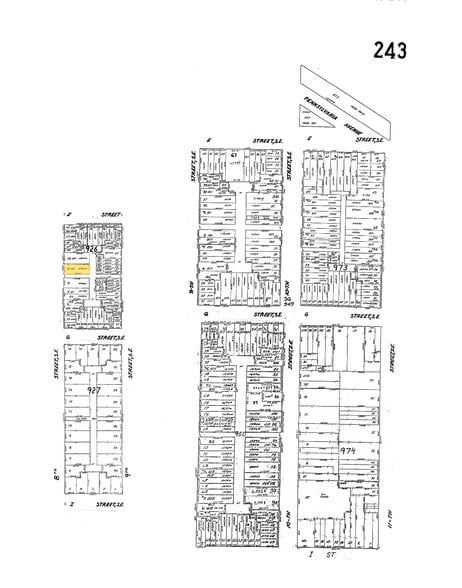 516 8th St SE, Washington, DC for sale - Plat Map - Image 2 of 12