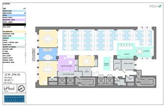 12 W 27th St, New York, NY for lease Site Plan- Image 1 of 5