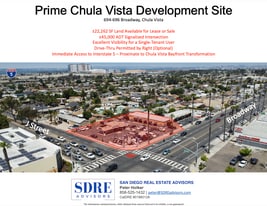 694-696 Broadway, Chula Vista CA - Drive Through Restaurant
