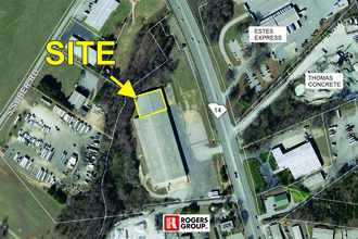 1840 S Highway 14, Greer, SC for lease Aerial- Image 2 of 2