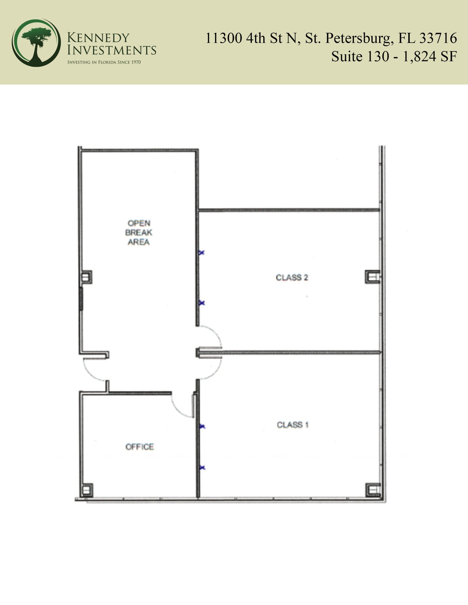 11300 4th St N, Saint Petersburg, FL for lease Site Plan- Image 1 of 1