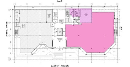 111 E 5th Ave, Vancouver, BC for lease Floor Plan- Image 1 of 1