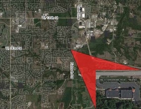 14300 Kenneth Rd, Leawood, KS - AERIAL map view