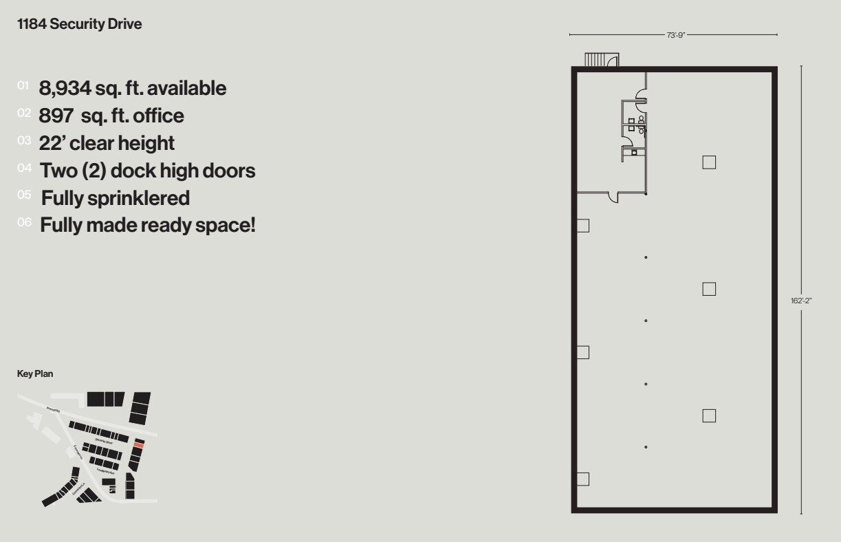 1121-1129 Conveyor Ln, Dallas, TX for lease Floor Plan- Image 1 of 1