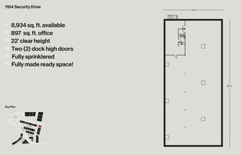 1121-1129 Conveyor Ln, Dallas, TX for lease Floor Plan- Image 1 of 1